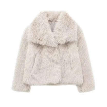 Monica Luxe Warme Shearling Bontjas